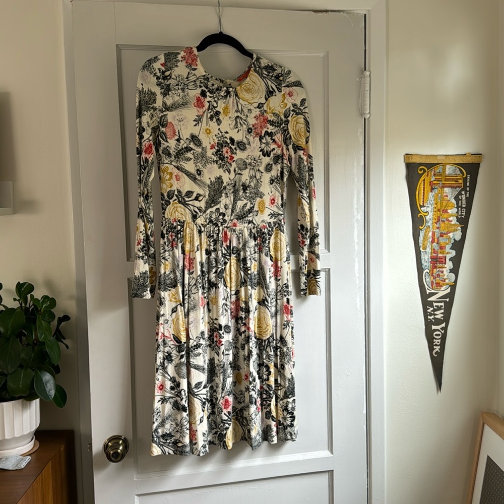 ModCloth Stretchy Floral Dress